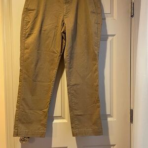 Men's Gap Essential Khaki Straight Camel-Colored Pants, Size 36x30‎